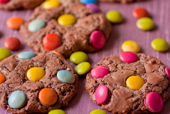 Smarties cookies