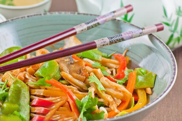 Vegan Stir Fry Udon Noodles 30 Minute Udon Noodles Ruchiskitchen Aria Art