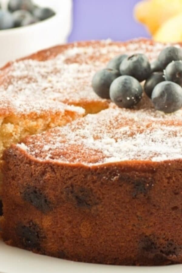 Blueberry Lemon Tea Cake Delicious Everyday