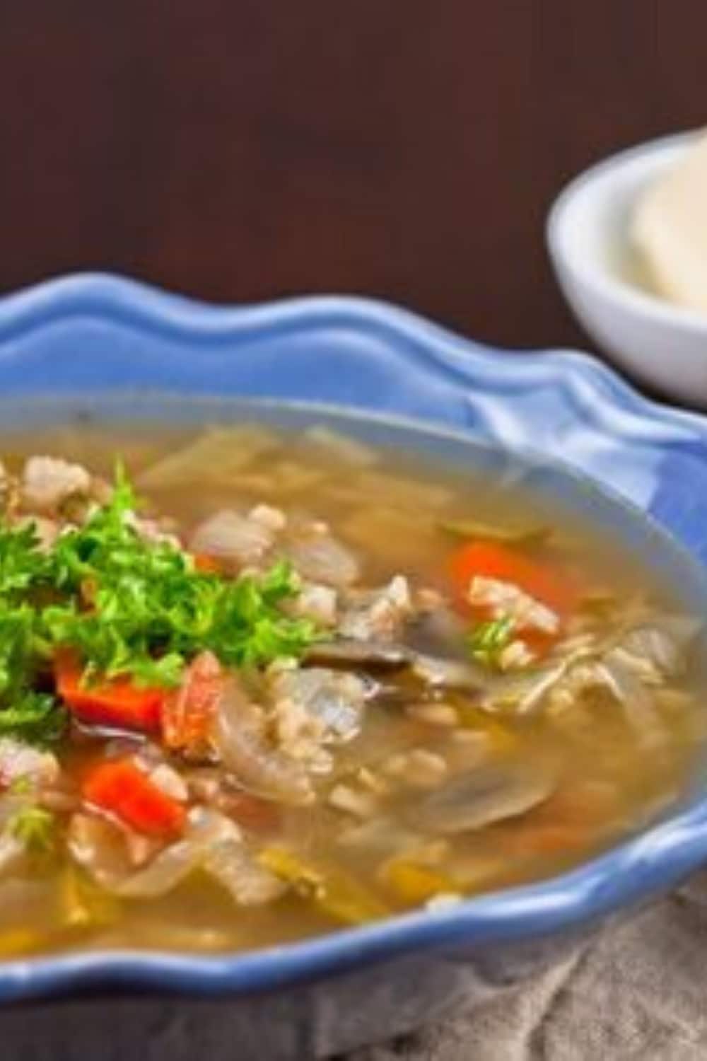 Brown Rice & Vegetable Soup - Delicious Everyday