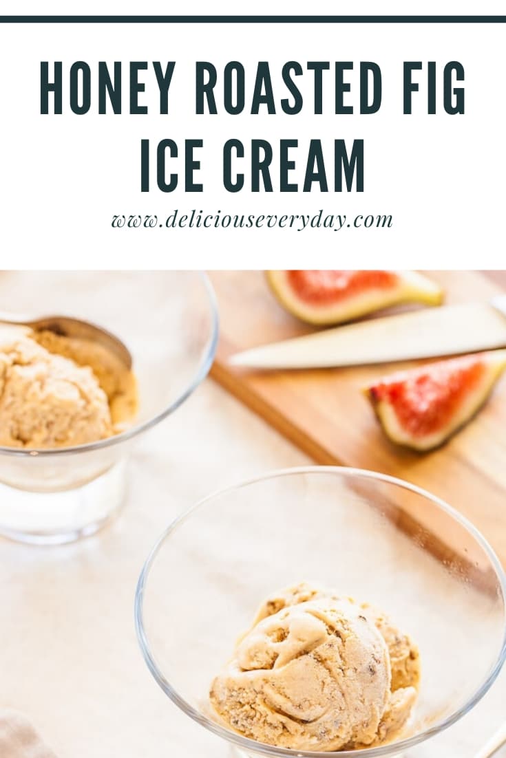 Honey-Roasted Fig Ice Cream | Homemade Ice Cream Recipe | Delicious ...