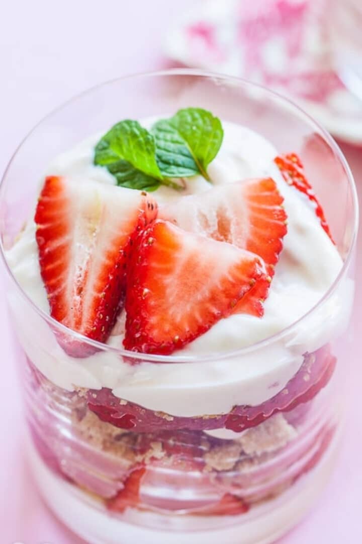 Strawberry Cheesecake Parfaits Recipe | Delicious Everyday