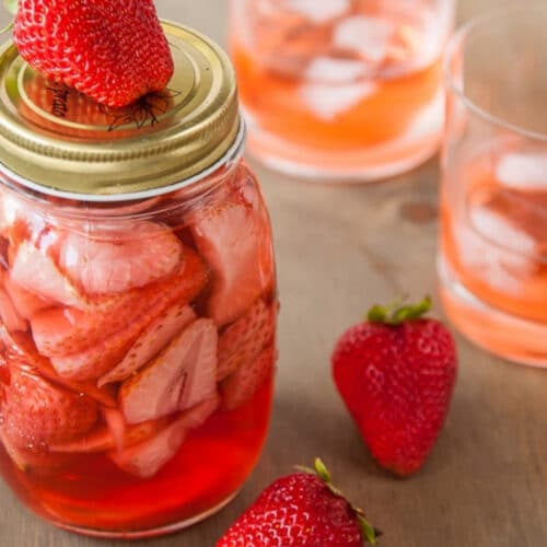 Strawberry Infused Vodka Recipe Delicious Everyday
