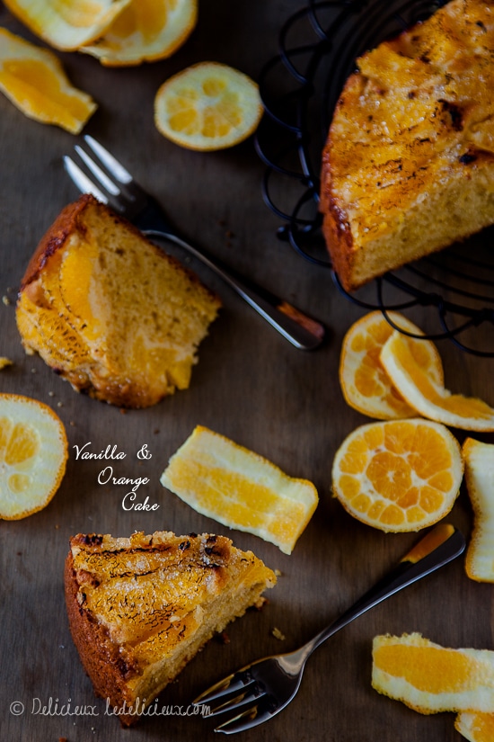 Vanilla & Orange Cake | Delicious Everyday