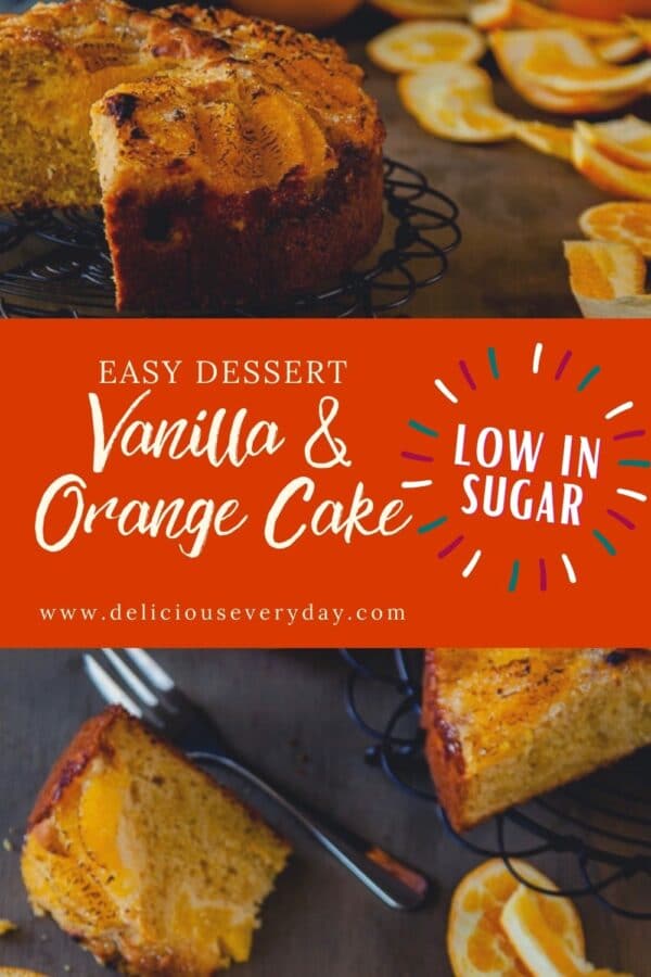 Vanilla & Orange Cake | Easy Cake Recipe | Delicious Everyday