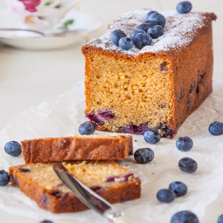 Blueberry-Earl Grey Tea Cake | Delicious Everyday