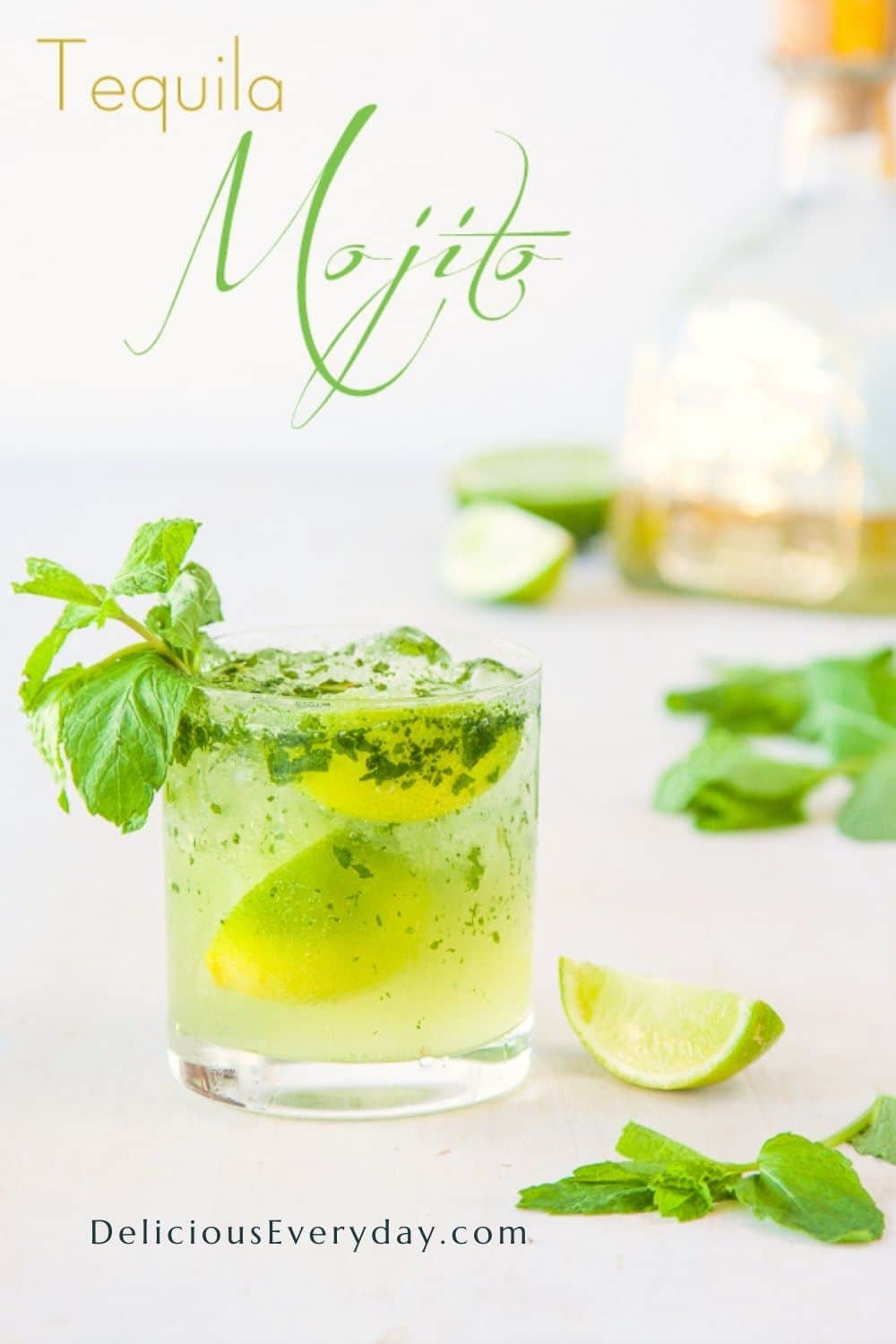 Tequila Mojito Cocktail | Delicious Everyday