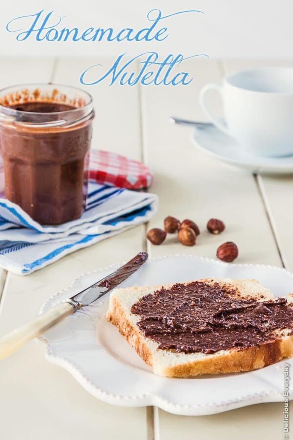 homemade nutella recipe healthy