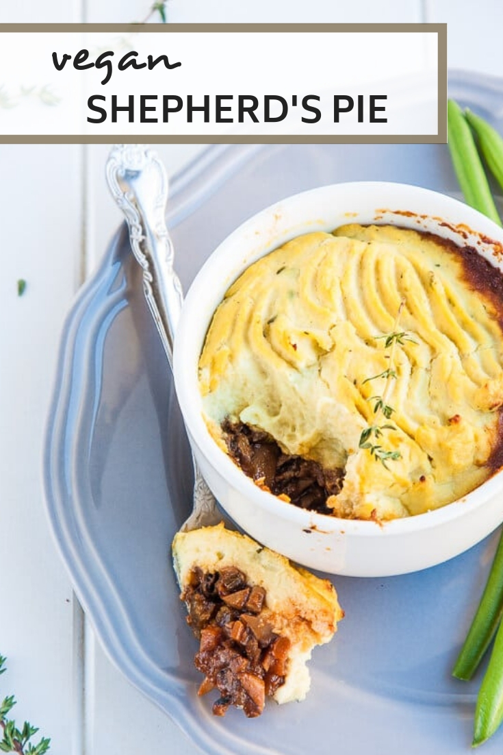 Vegan Shepherds Pie Recipe....this low carb pie is the ultimate in comfort