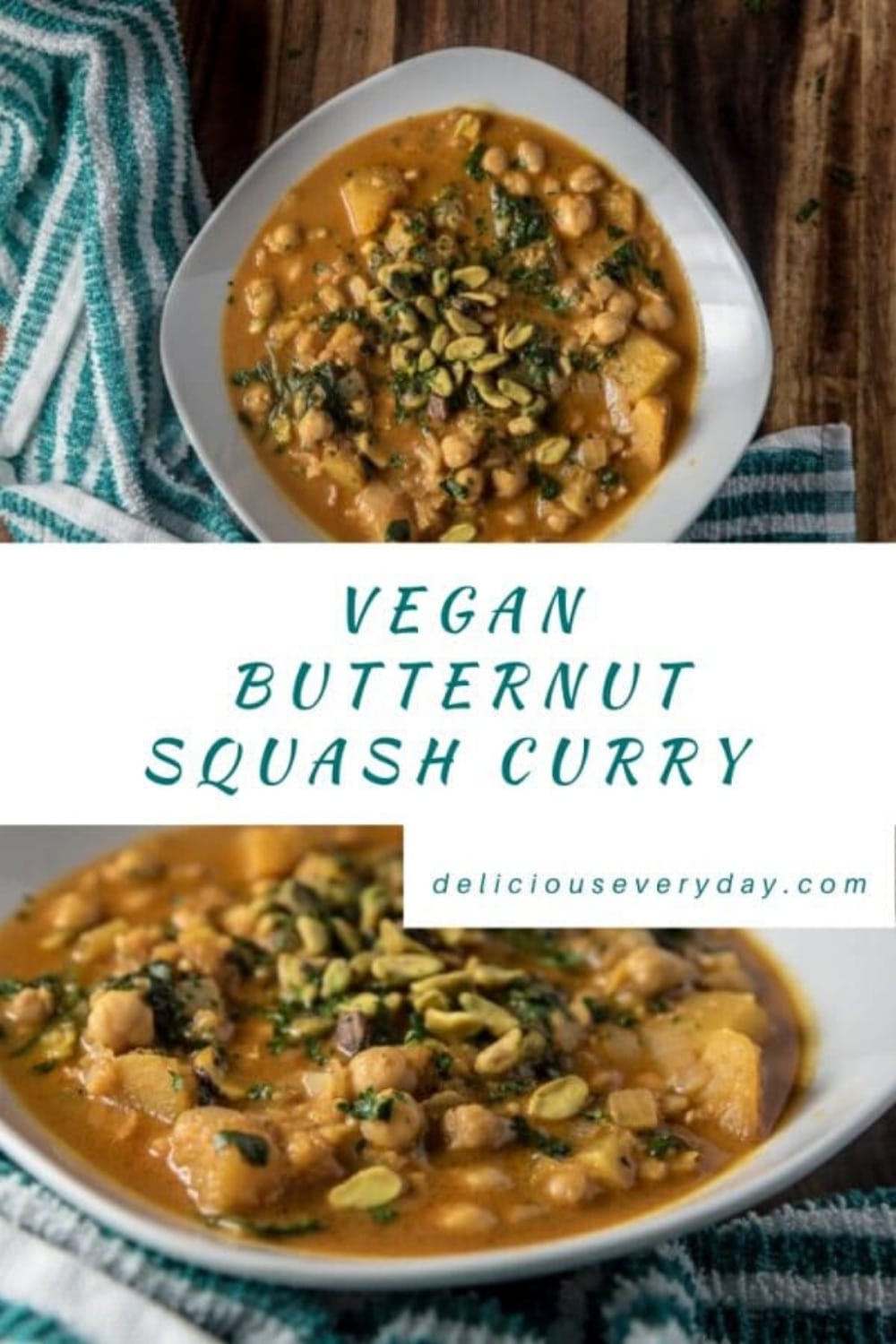 Butternut Squash Curry Easy Vegan And Vegetarian Recipe Delicious