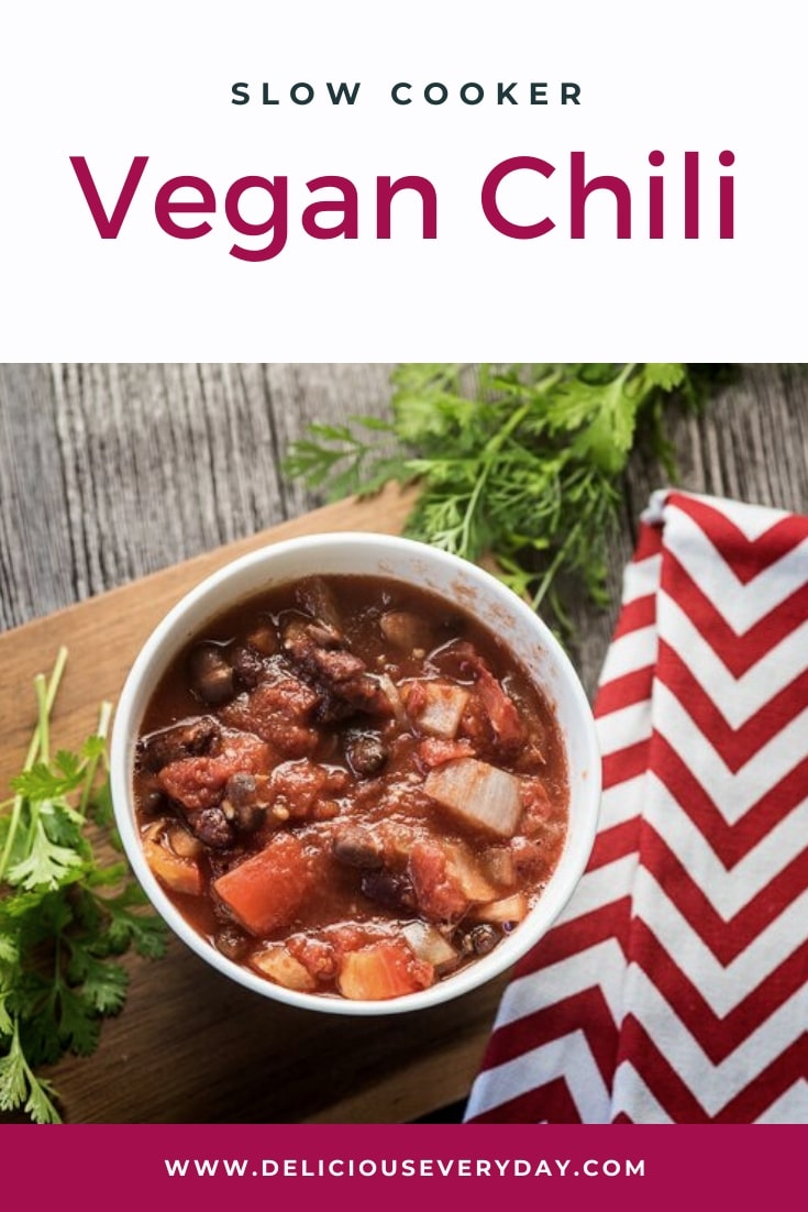 Reader's Choice - Simple Slow Cooker Vegan Chili