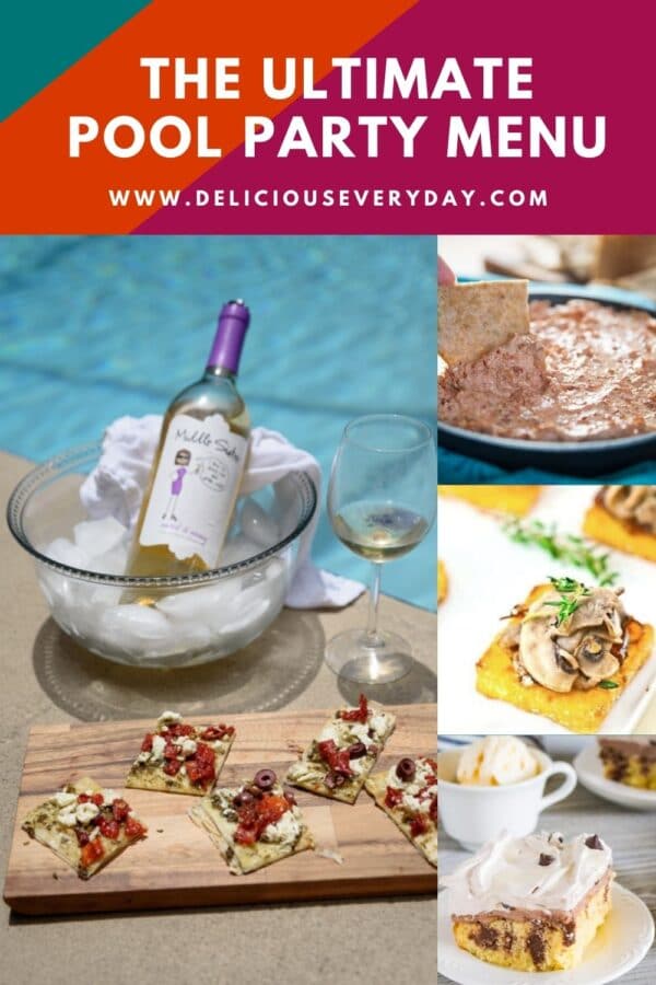 The Ultimate Pool Party Menu - with Wine Pairings!