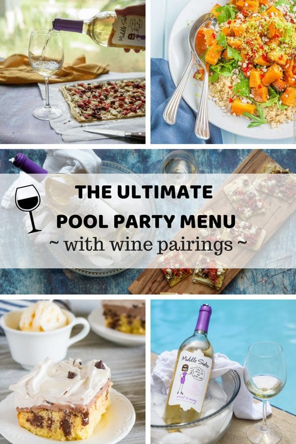 The Ultimate Pool Party Menu - with Wine Pairings! | Delicious Everyday