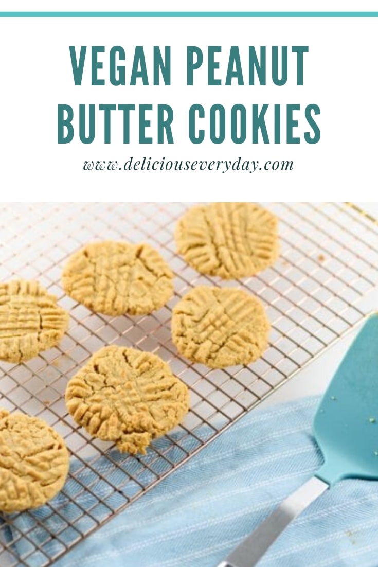 Mouthwatering Vegan Peanut Butter Cookies - Easy, Vegan, Gluten-Free