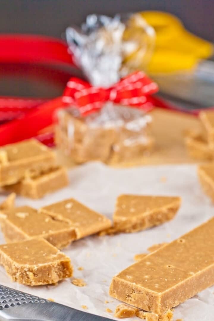 Scottish Tablet Vanilla Fudge Recipe | Edible Christmas Gift