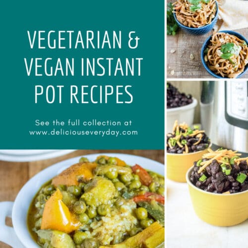 39 Vegetarian & Vegan Instant Pot Recipes That You Can't Live Without! 🌿