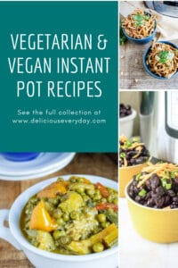 39 Vegetarian & Vegan Instant Pot Recipes That You Can't Live Without! 🌿