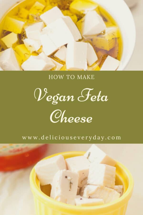 Vegan Feta Cheese Easy Vegan Substitute For Feta Cheese 