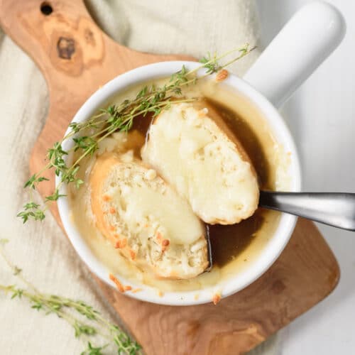 Vegan French Onion Soup One Pot Recipe Delicious Everyday