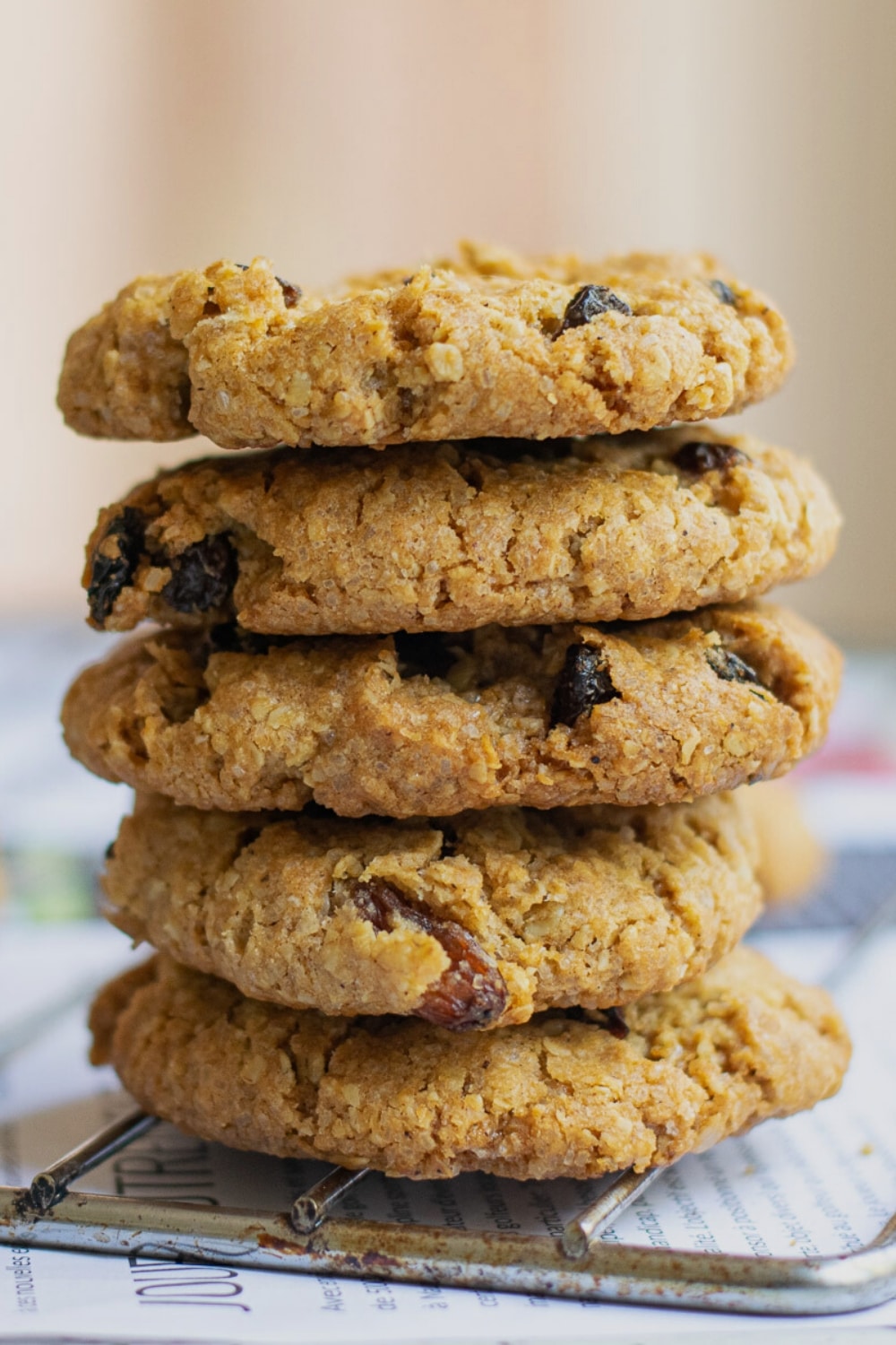 One-Bowl Vegan Oatmeal Raisin Cookies | Ready in 20 Minutes ...