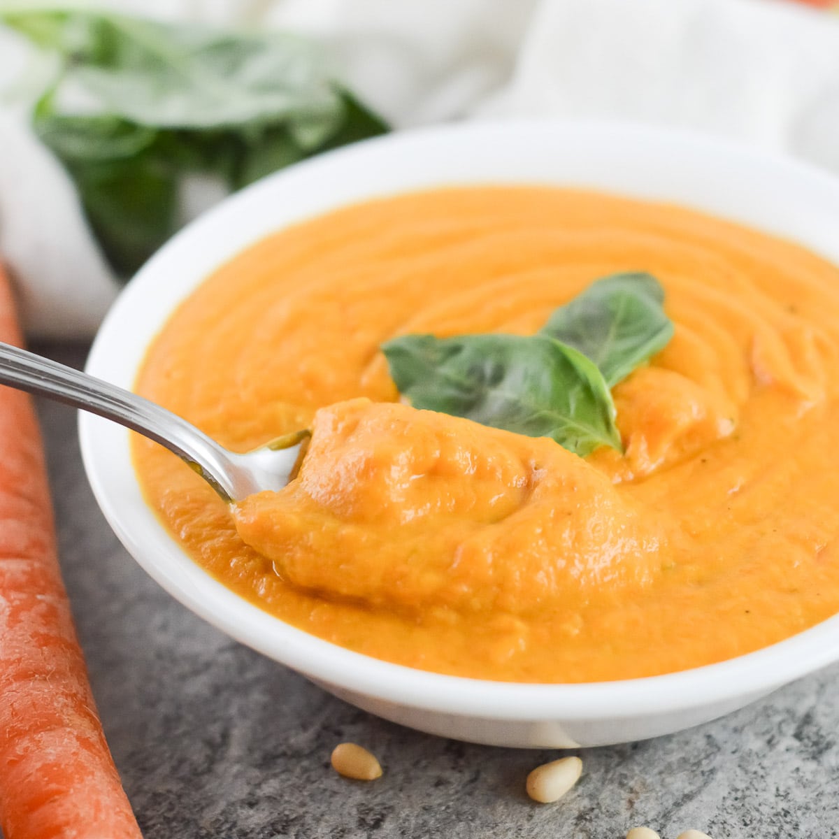 Vegan Carrot Soup 🥕 Easy One Pot Meal Delicious Everyday