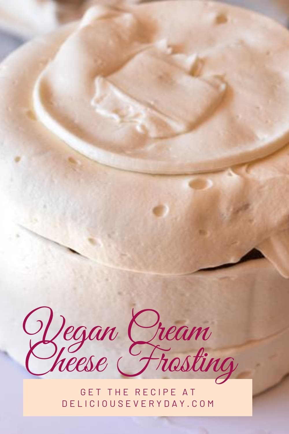 Vegan Cream Cheese Frosting | Delicious Everyday