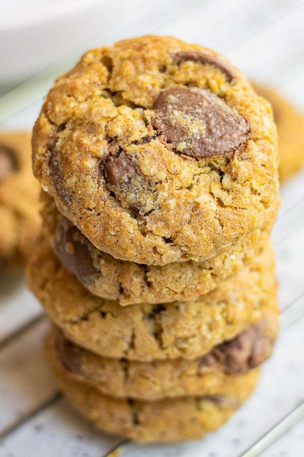 Vegan Oatmeal Chocolate Chip Cookies | Delicious Everyday