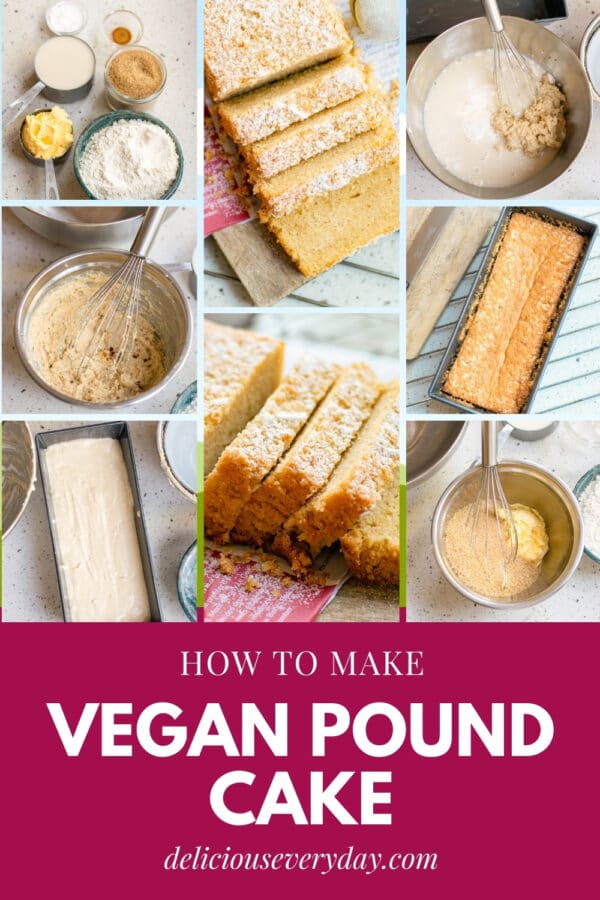 vegan pound cake