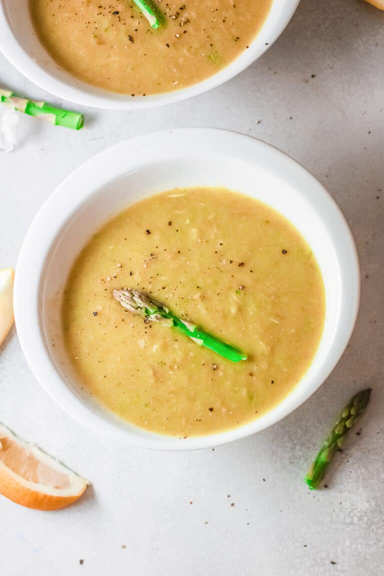 Vegan Asparagus Soup | Hot and Cold | Delicious Everyday