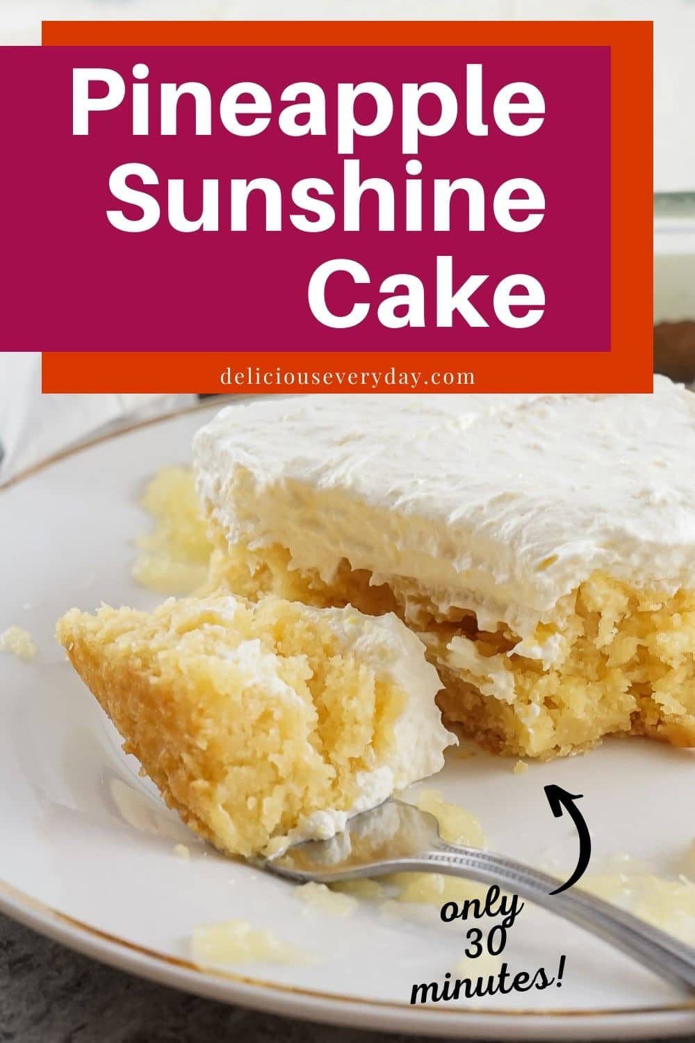 Pineapple Sunshine Cake 