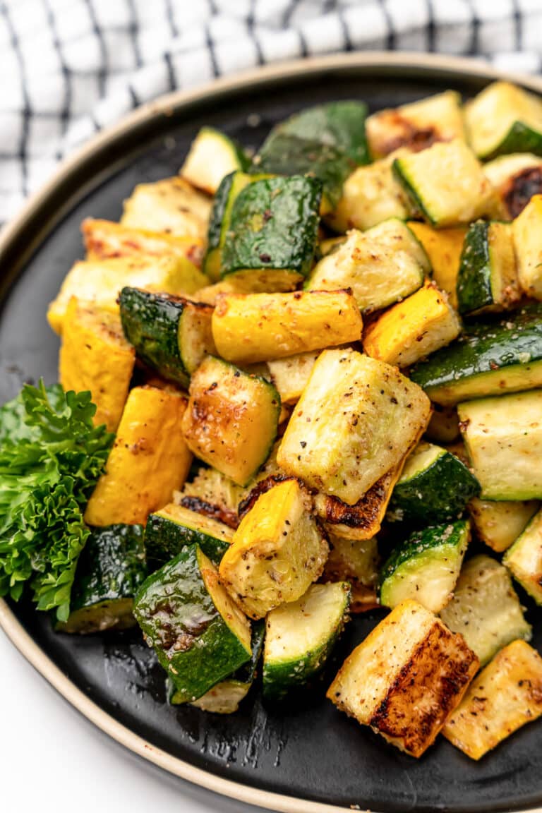 Oven Roasted Zucchini and Squash | Delicious Everyday